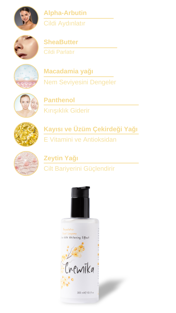 Yoğun Etkili Cilt Beyazlaştırıcı Vücut Losyon 300 ml - Görsel 3