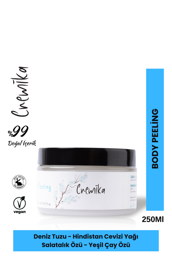 Body Scrub Besleyici Arındırıcı Nemlendirici Vücut Peelingi 250 ML